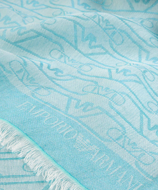 Foulard EMPORIO ARMANI Verde acqua | EMPORIO ARMANI Foulard EMPORIO ARMANI Verde acqua | EMPORIO ARMANI