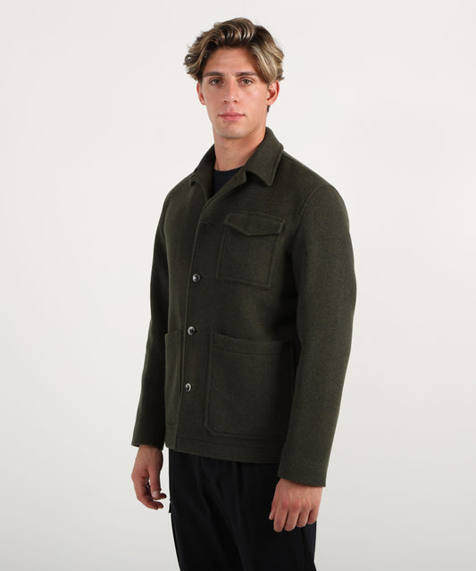 HERNO wool overshirt