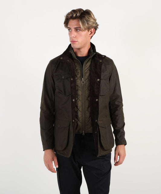 Giacche BARBOUR ogston wax jacket Olive | BARBOUR Giacche BARBOUR ogston wax jacket Olive | BARBOUR