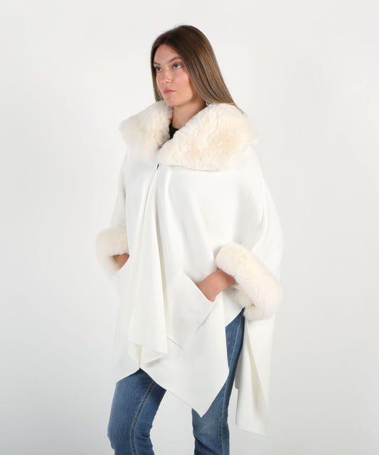 RIBKOFF Soprabito con pelliccia