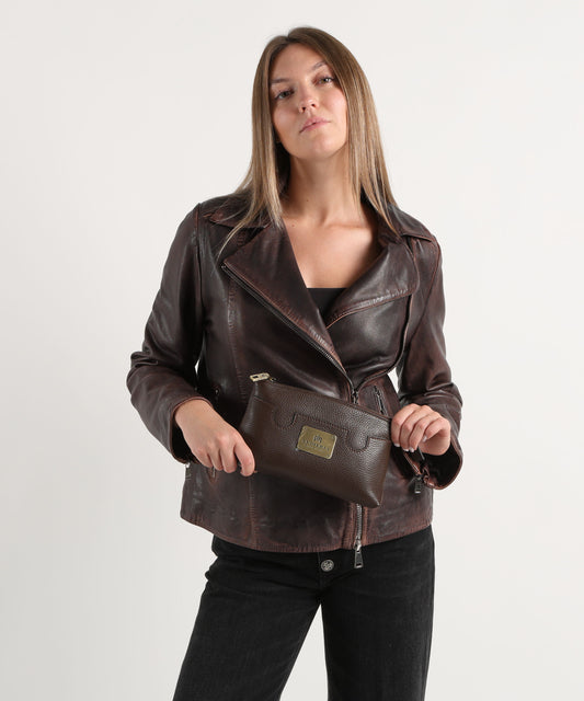 CUOIERIA FIORENTINA Belt Bag Bella Selleria – Eleganza Dinamica in Pelle di Vitello