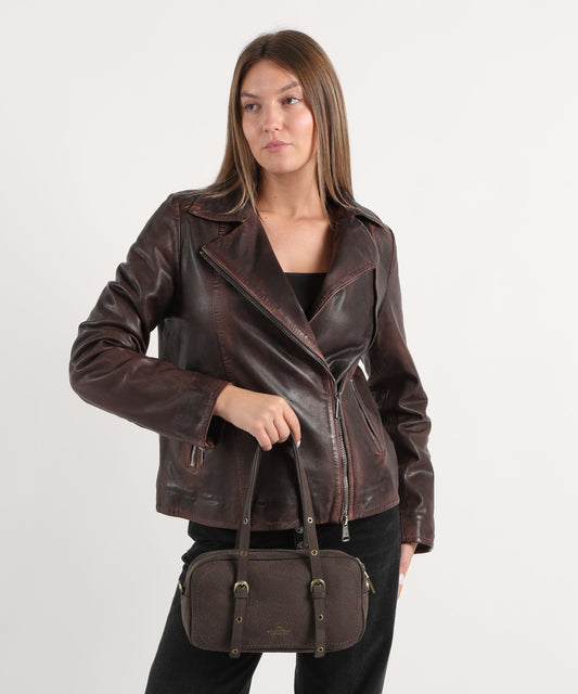 CUOIERIA FIORENTINA Eva Soft Duffle – Elegance and Practicality in Nubuck Leather