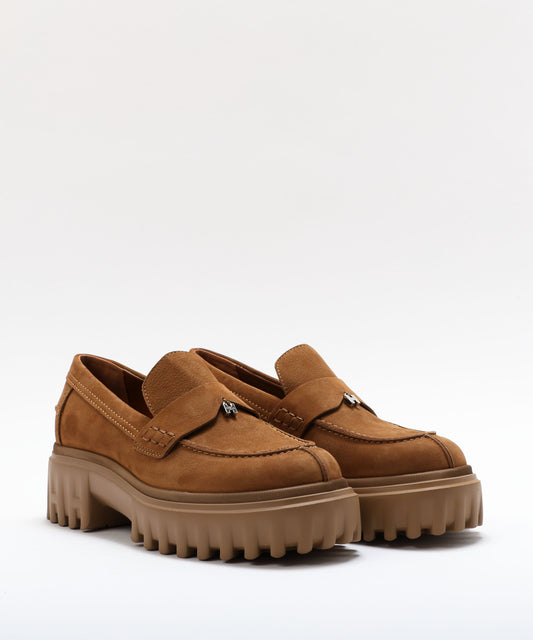 Mocassini HOGAN Mocassini H700 donna Marrone chiaro | HOGAN Mocassini HOGAN Mocassini H700 donna Marrone chiaro | HOGAN