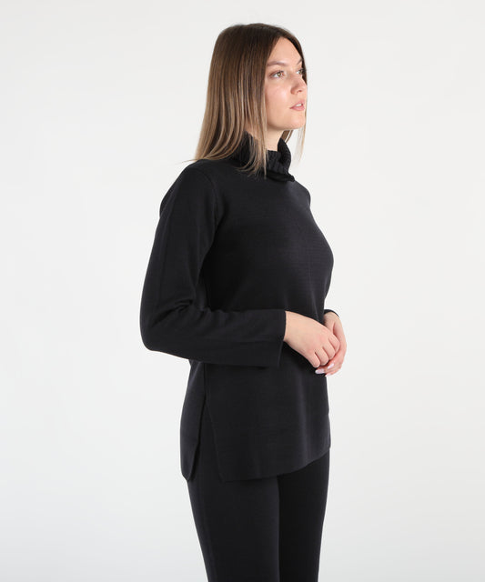 Knitwear MAIDA MILA turtleneck Blu navy | MAIDA MILA Knitwear MAIDA MILA turtleneck Blu navy | MAIDA MILA