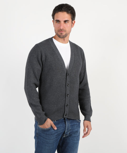 MARINO five-button cardigan