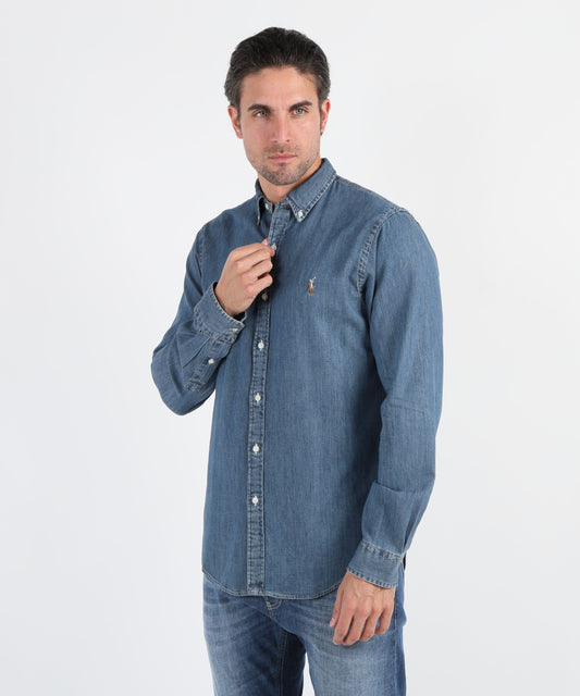 POLO RALPH LAUREN camicia denim