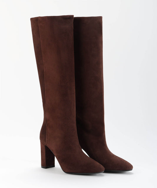 BIANCA DI Stivale alto in camoscio