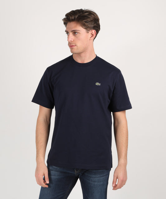 T-shirts LACOSTE cotton t-shirt Blu | LACOSTE T-shirts LACOSTE cotton t-shirt Blu | LACOSTE