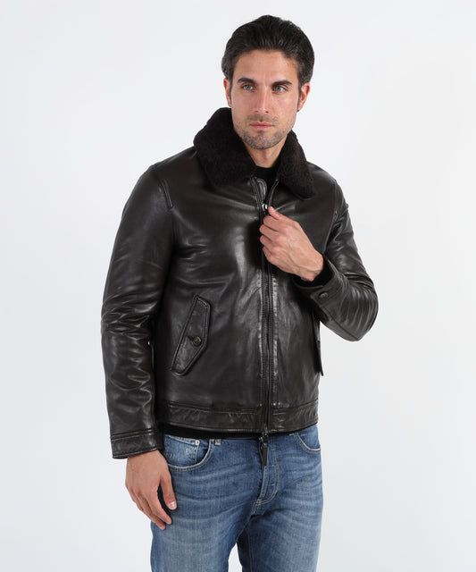 THE JACK LEATHERS Leather jacket