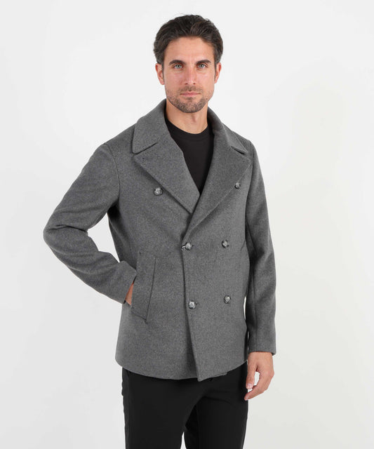 MARINO double-breasted peacoat