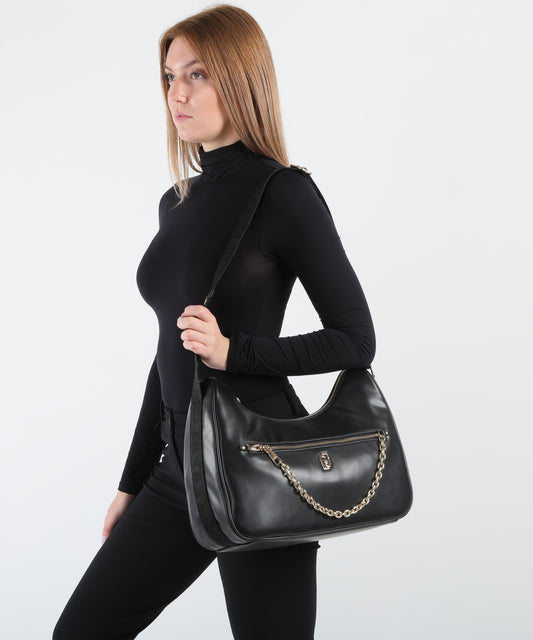 LIUJO ACCESSORI Borsa sacca grande con tasca zip davanti Achala