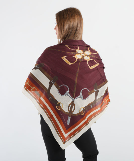 Sciarpe LAUREN RALPH LAUREN Sciarpa squadrata Cannella | LAUREN RALPH LAUREN Sciarpe LAUREN RALPH LAUREN Sciarpa squadrata Cannella | LAUREN RALPH LAUREN