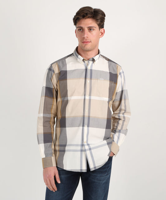 Shirts BARBOUR Harris tailored shirt Tartan sabbia | BARBOUR Shirts BARBOUR Harris tailored shirt Tartan sabbia | BARBOUR