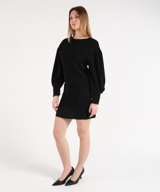 Dresses & Suits P.A.R.O.S.H. Sheath Dress with Wide Sleeves Nero | P.A.R.O.S.H. Dresses & Suits P.A.R.O.S.H. Sheath Dress with Wide Sleeves Nero | P.A.R.O.S.H.