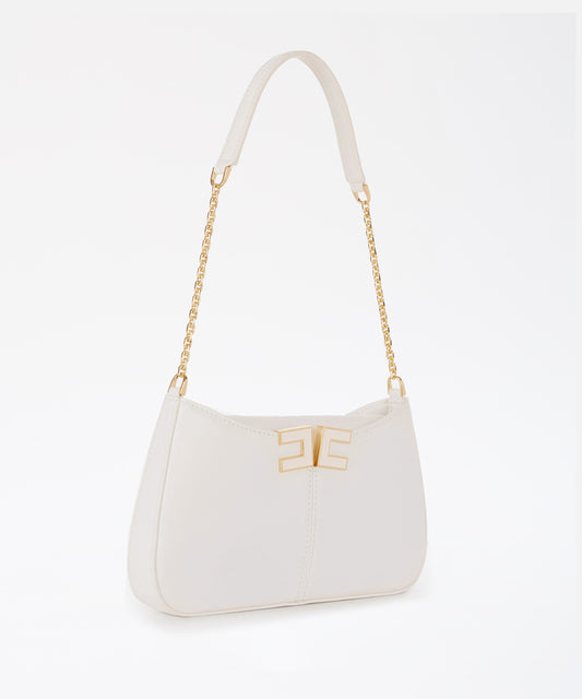 ELISABETTA FRANCHI Borsa a spalla con dettaglio logo