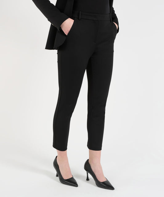 Trousers PINKO Straight-Leg Pants Nero | PINKO Trousers PINKO Straight-Leg Pants Nero | PINKO