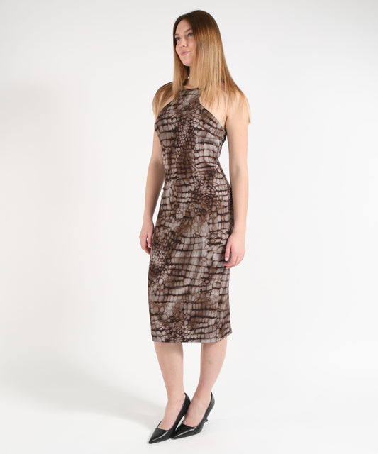 Abiti ELISABETTA FRANCHI Abito tubino Cacao | ELISABETTA FRANCHI Abiti ELISABETTA FRANCHI Abito tubino Cacao | ELISABETTA FRANCHI