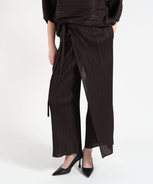 Pantaloni MEIMEI Pantalone plissettato Marrone | MEIMEI Pantaloni MEIMEI Pantalone plissettato Marrone | MEIMEI