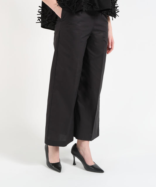 Trousers MEIMEI Straight-Leg Pants Nero | MEIMEI Trousers MEIMEI Straight-Leg Pants Nero | MEIMEI