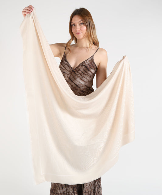 ELISABETTA FRANCHI Sciarpa in lurex