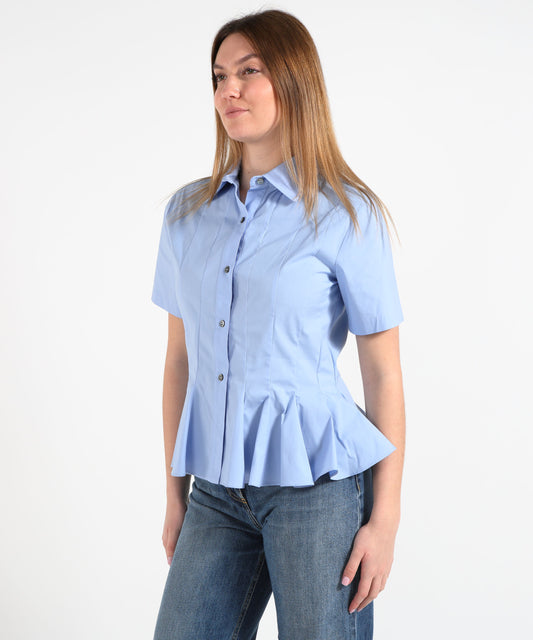 Camicie LIVIANA CONTI Camicia a manica corta Fiordaliso | LIVIANA CONTI Camicie LIVIANA CONTI Camicia a manica corta Fiordaliso | LIVIANA CONTI