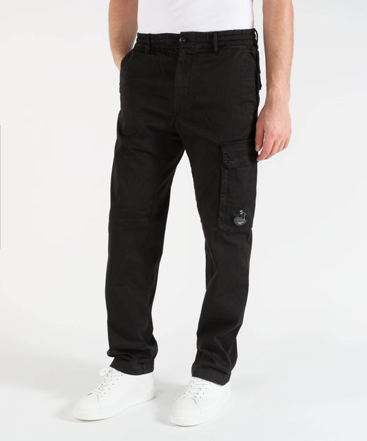 Cargo C.P. COMPANY Stretch Sateen Regular Cargo Pants Nero | C.P. COMPANY Cargo C.P. COMPANY Stretch Sateen Regular Cargo Pants Nero | C.P. COMPANY
