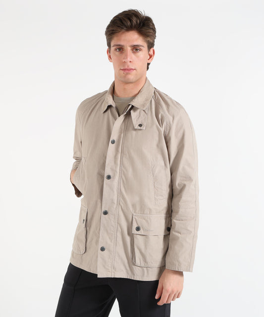 Jackets BARBOUR Ashby casual jacket Sabbia | BARBOUR Jackets BARBOUR Ashby casual jacket Sabbia | BARBOUR