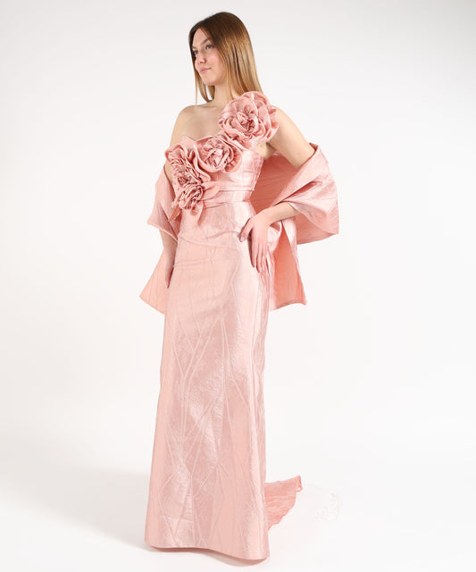 Dresses & Suits SONIA PENA One-shoulder dress Rosa | SONIA PENA Dresses & Suits SONIA PENA One-shoulder dress Rosa | SONIA PENA