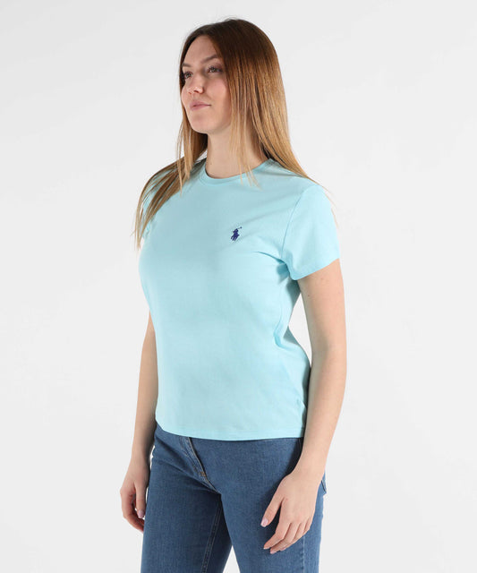 T-shirts POLO RALPH LAUREN Cotton T‑Shirt Turchese | POLO RALPH LAUREN T-shirts POLO RALPH LAUREN Cotton T‑Shirt Turchese | POLO RALPH LAUREN