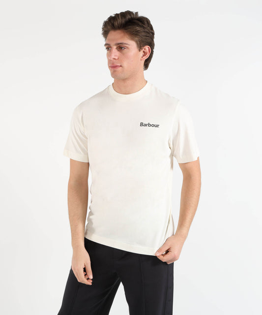 T-shirts BARBOUR Packling printed T-shirt with relaxed fit Neutro | BARBOUR T-shirts BARBOUR Packling printed T-shirt with relaxed fit Neutro | BARBOUR