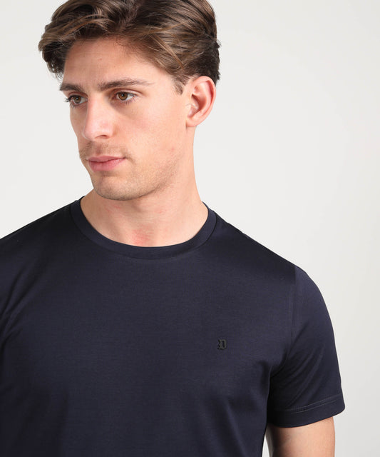 T-shirt DONDUP T-shirt girocollo in jersey Blu | DONDUP T-shirt DONDUP T-shirt girocollo in jersey Blu | DONDUP