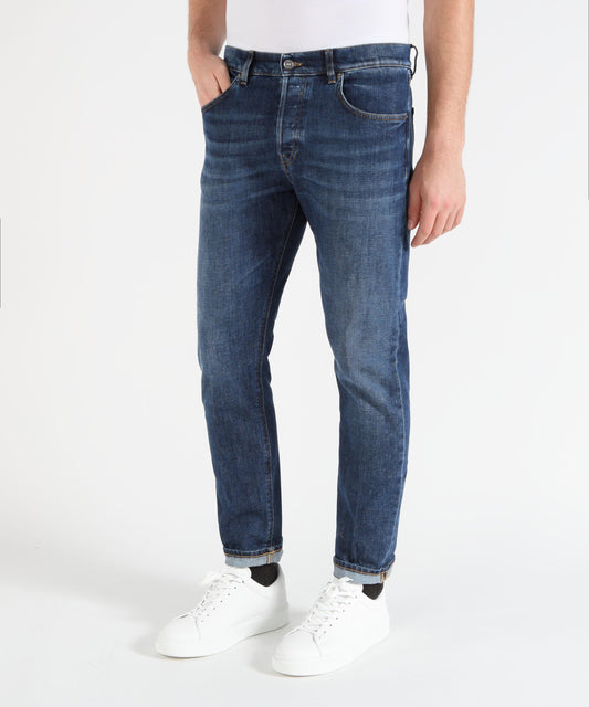 Jeans DONDUP Jeans Icon regular in denim stretch Blu | DONDUP Jeans DONDUP Jeans Icon regular in denim stretch Blu | DONDUP