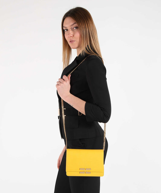 ELISABETTA FRANCHI Borsa a tracolla con catena groumette