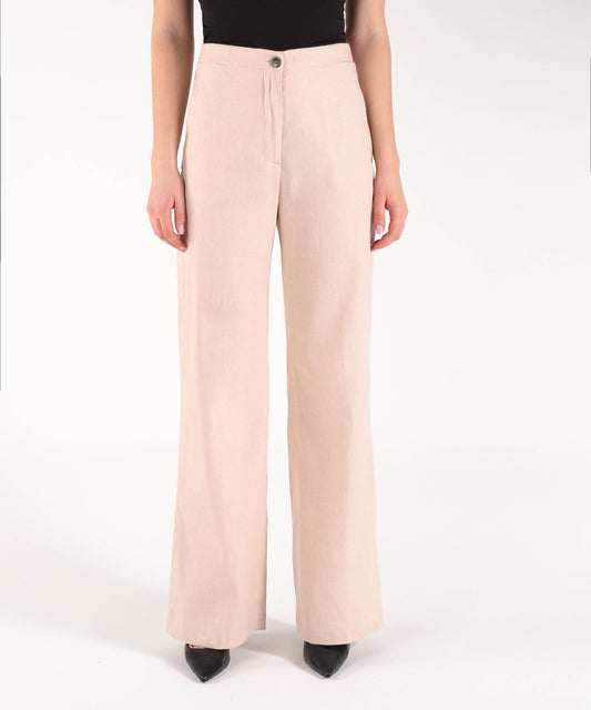 Pantaloni SEVENTY Pantalone ampio Cipria | SEVENTY Pantaloni SEVENTY Pantalone ampio Cipria | SEVENTY