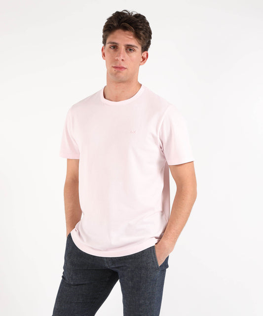 SUN 68 T-shirt piquet cold dye