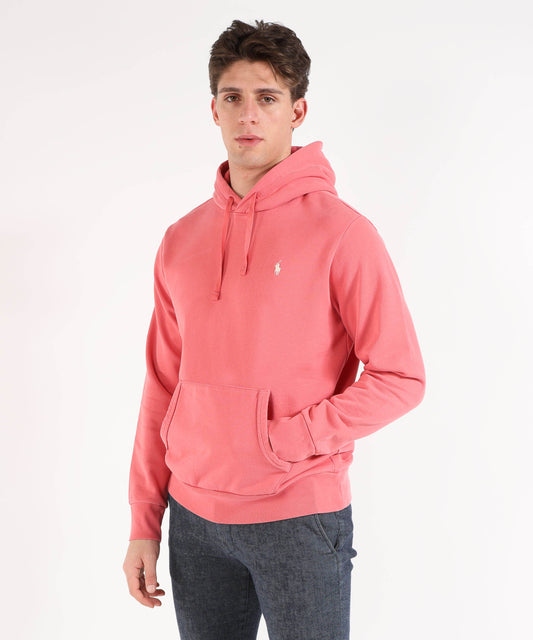 POLO RALPH LAUREN Felpa con cappuccio in cotone loopback
