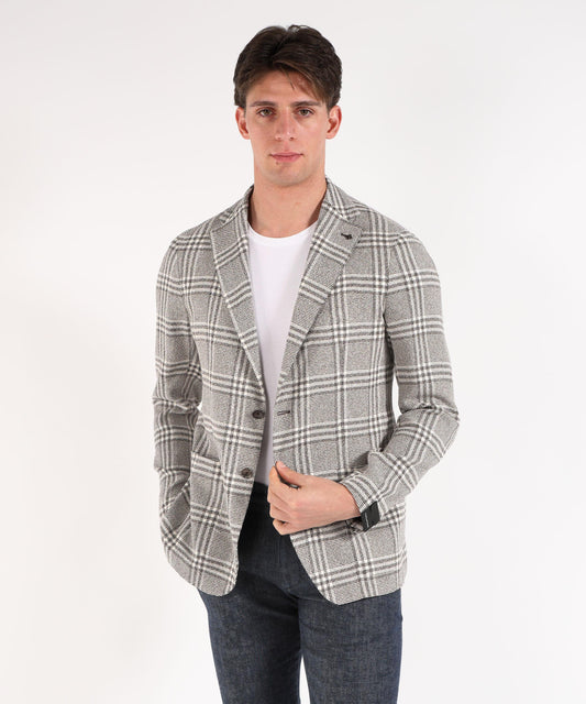 Jackets TAGLIATORE Unlined single-breasted jacket with 2 buttons Fantasia | TAGLIATORE Jackets TAGLIATORE Unlined single-breasted jacket with 2 buttons Fantasia | TAGLIATORE