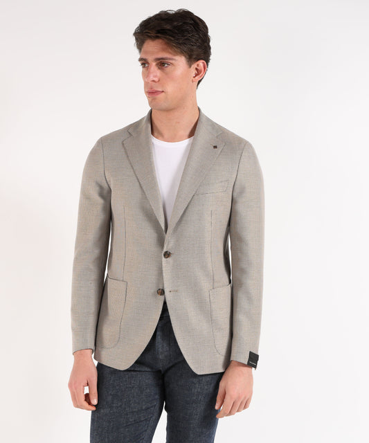 Jackets TAGLIATORE Unlined single-breasted jacket with 2 buttons Tabacco | TAGLIATORE Jackets TAGLIATORE Unlined single-breasted jacket with 2 buttons Tabacco | TAGLIATORE