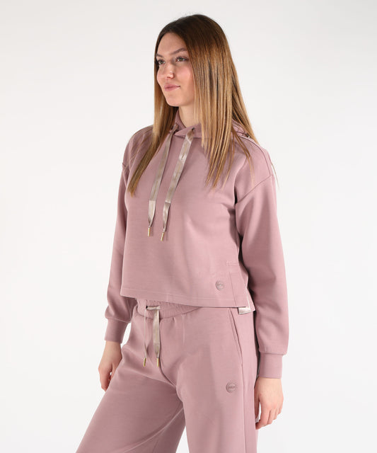 COLMAR Felpa crop in cotone modal