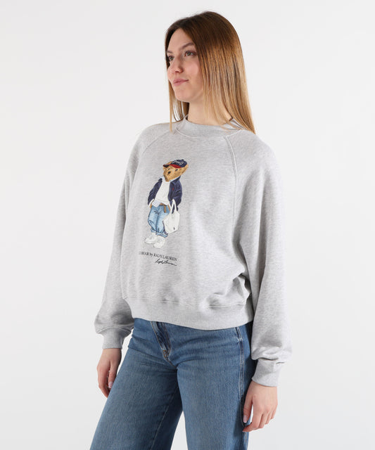 POLO RALPH LAUREN Felpa leggera Polo Bear a girocollo