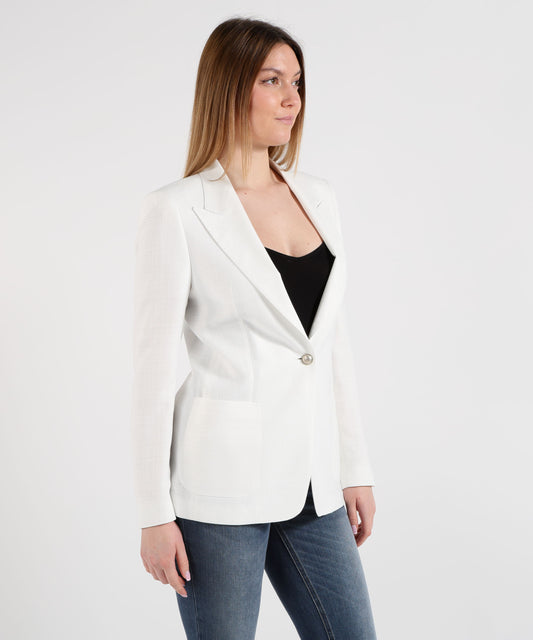 Giacche TAGLIATORE Giacca modello Parigi dal taglio elegante Bianco | TAGLIATORE Giacche TAGLIATORE Giacca modello Parigi dal taglio elegante Bianco | TAGLIATORE
