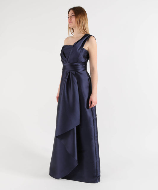 ALBERTA FERRETTI abito mikado viscosa