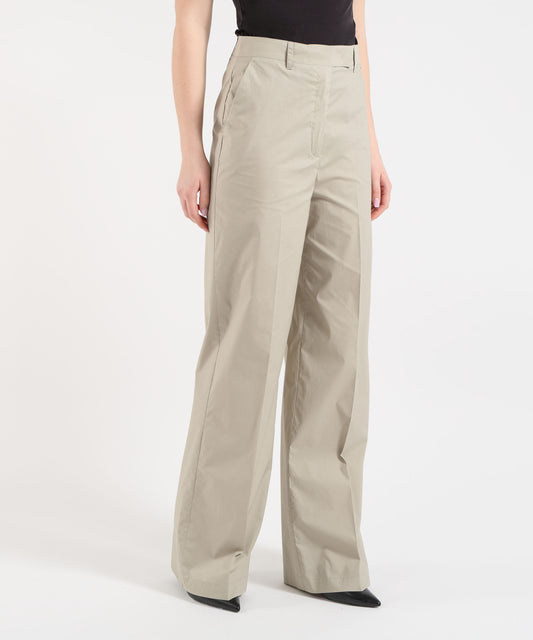 Pantaloni LIUJO WHITE Pantaloni palazzo in popeline Grigio | LIUJO WHITE Pantaloni LIUJO WHITE Pantaloni palazzo in popeline Grigio | LIUJO WHITE