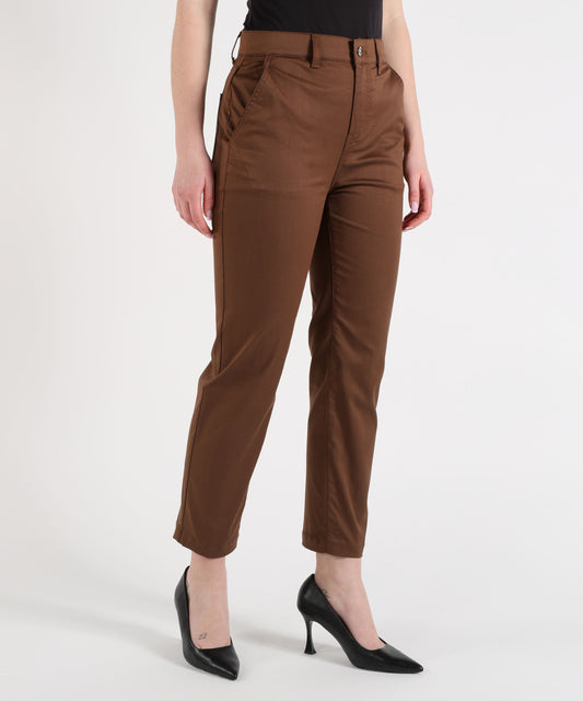 Trousers LIUJO WHITE Capri Chino Pants Biscotto | LIUJO WHITE Trousers LIUJO WHITE Capri Chino Pants Biscotto | LIUJO WHITE
