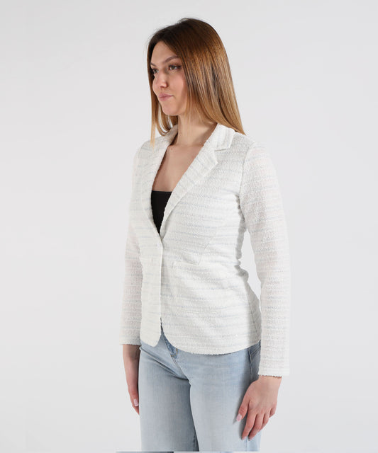 Blazer MAIDA MILA Giacca Monopetto Bianco | MAIDA MILA Blazer MAIDA MILA Giacca Monopetto Bianco | MAIDA MILA