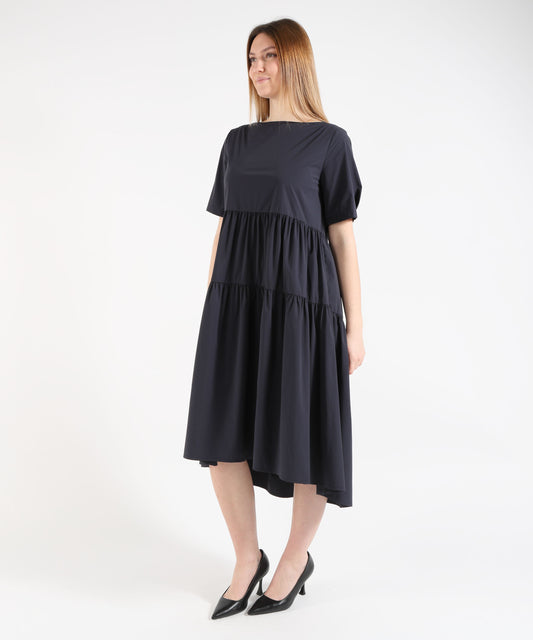 Abiti HERNO Abito Morbido Donna a Manica Corta Blu | HERNO Abiti HERNO Abito Morbido Donna a Manica Corta Blu | HERNO