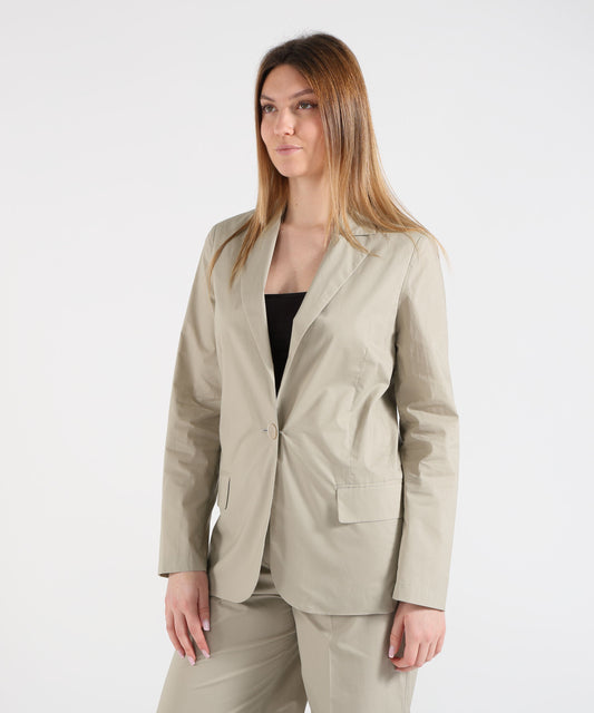 Jackets LIUJO WHITE Women’s Soft Single-Breasted Blazer Grigio | LIUJO WHITE Jackets LIUJO WHITE Women’s Soft Single-Breasted Blazer Grigio | LIUJO WHITE