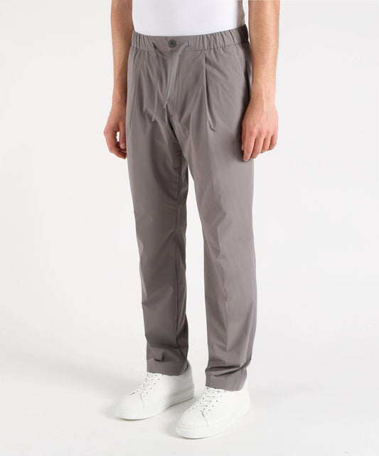 Pantaloni HERNO Pantalone Uomo in Nylon Stretch Grigio medio | HERNO Pantaloni HERNO Pantalone Uomo in Nylon Stretch Grigio medio | HERNO