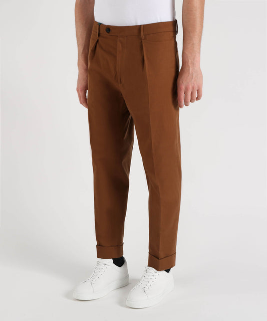 Trousers BERWICH Chiaia model chino trousers Tabacco | BERWICH Trousers BERWICH Chiaia model chino trousers Tabacco | BERWICH