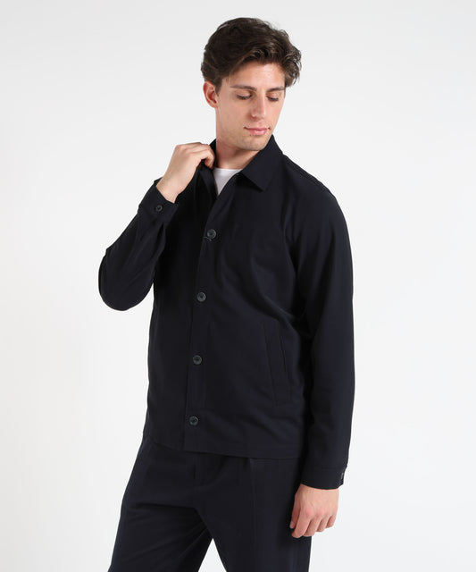 Giubbini HERNO SHACKET IN LIGHT SCUBA Blu | HERNO Giubbini HERNO SHACKET IN LIGHT SCUBA Blu | HERNO